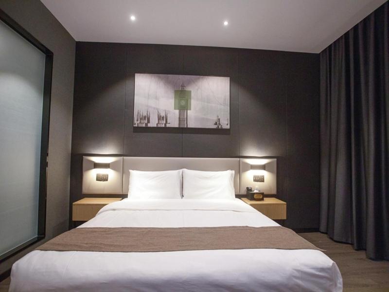 Thank Inn Chain Hotel Hunan Huaihua Hecheng District South High Speed Rail Station Eksteriør billede