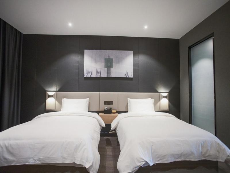 Thank Inn Chain Hotel Hunan Huaihua Hecheng District South High Speed Rail Station Eksteriør billede