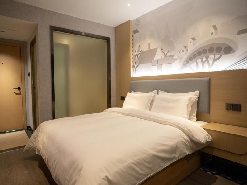 Thank Inn Chain Hotel Hunan Huaihua Hecheng District South High Speed Rail Station Eksteriør billede