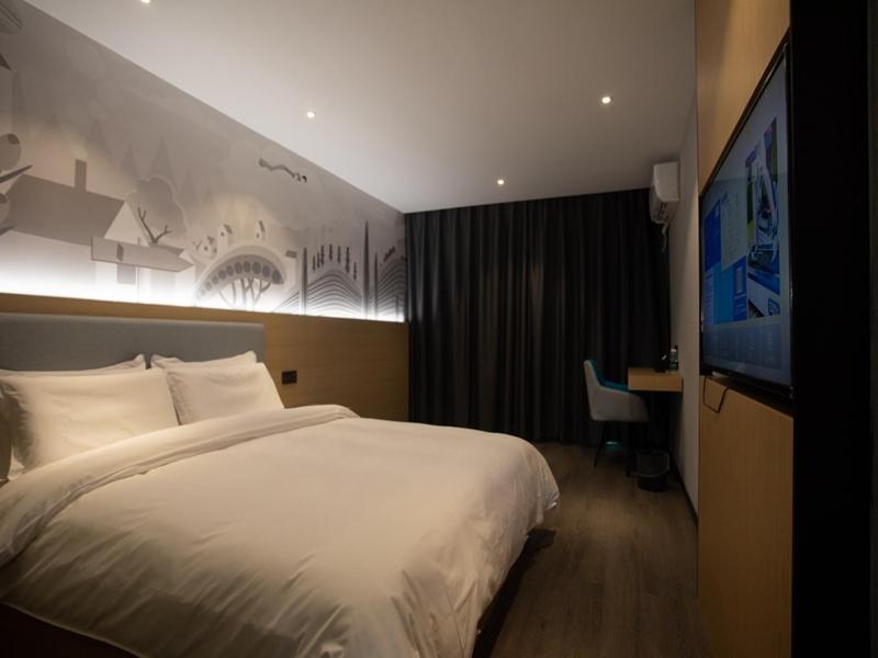 Thank Inn Chain Hotel Hunan Huaihua Hecheng District South High Speed Rail Station Eksteriør billede